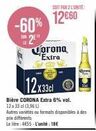 Jorona Extra - Bière CORONA Extra 6% vol. - 12x33cl 12€60 -60% 12660: 4€55 l'unité!