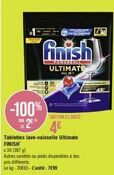 « Offre Spéciale : Lave-Vaisselle Ultimate FINISH x 30 à 24€ - Caractéristiques : all int à -100%, poids total de 387g/kg à 206€ »