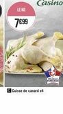 cuisse de canard Canard-Duchene