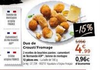 FRANCE Gourmande : Promo Duo Canesbat & Crousti-Fromage + Tende Montag & Tomme de Montagne (12 pièces)