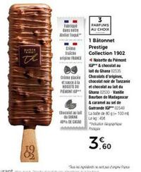 Cadeau parfait pour fêter - Mallor Frirmy, fabriqué à la main, 3 parfums au choix, 40% de cacao + Naisette prestigieuse 1902!
