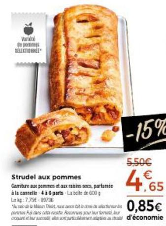 Strudel Aux Pommes