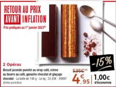 Gâteau Biscuit Jocande Punché : Délicieux sirop au café, crème au beurre au café, ganache chocolat et glaçage chocolat - Offre spéciale !