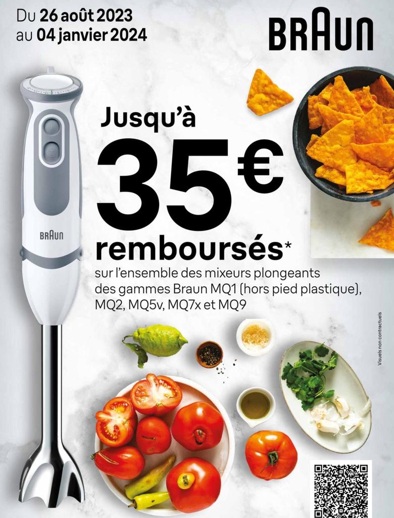 Mixeurs offre à 35€ sur MDA