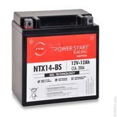 NX - Batterie moto Gel YTX14-BS / FTX14-BS / NTX14-BS 12V 12Ah offre à 44€ sur 1001 piles