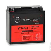 NX - Batterie moto YT14B-4 / NT14B-4 12V 12Ah offre à 45€ sur 1001 piles
