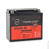 NX - Batterie moto YTX20L-BS / NTX20L-BS 12V 20Ah offre à 53€ sur 1001 piles