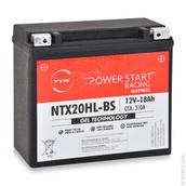 NX - Batterie moto Gel YTX20HL-BS / YTX20L-BS / NTX20HL-BS 12V 18Ah offre à 65€ sur 1001 piles