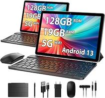 HEASUR Tablette Android 13,Tablette 10 Pouces avec 5G WiFi,1280 * 800 IPS,19Go RAM+128Go ROM(TF 1To),Tablette Tactile avec... offre à 89€ sur 