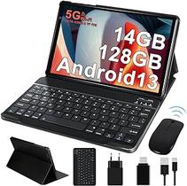 FACETEL Tablette 10 Pouces Android 13 Tablette Tactile 14Go RAM + 128Go ROM(TF/1To) Octa-Core 2.0 GHz丨 5G WiFi+Bluetooth ... offre à 109€ sur 