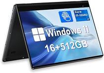 FUNYET 2 en 1 Ordinateur Portable, i7-1265U Processeur 16Go RAM SSD 512Go 360° Convertible Windows 11 PC Laptop, 14" Noteb... offre à 549€ sur 