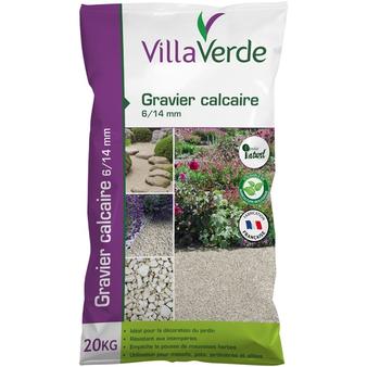 Gravier Calcaire 6/14 VILLAVERDE - 20Kg offre à 5,49€ sur VillaVerde