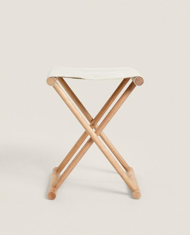 TABOURET PLIANT FRÊNE LIN offre à 69,99€ sur Zara Home