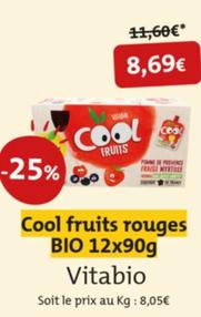 Vitabio - Cool Fruits Rouges Bio 