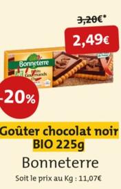 Bonneterre - Goûter Chocolat Noir Bio