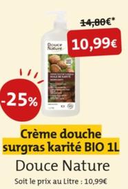 Dolce Nature - Crème Douche Surgras Karité Bio 