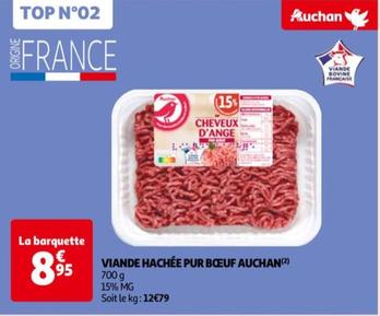 Auchan - Viande Hachée Pur Bœuf