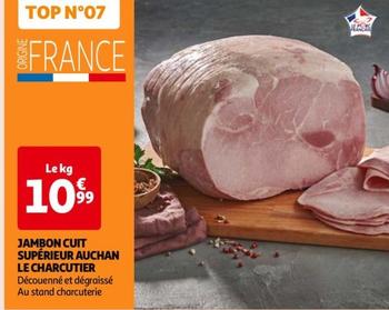 Auchan - Jambon Cuit Supérieur Le Charcutier