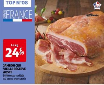 Jambon Cru Vieille Réserve Aoste