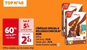 Céréales Special K Chocolat Noir