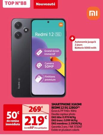 Xiaomi - Smartphone Redmi 12 5g 128go