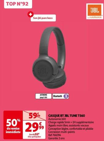 Casque Bt Tune T560