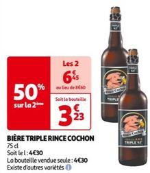 Rince Cochon - Bière Triple