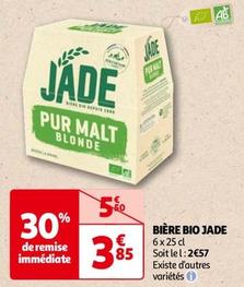 jade - bière bio