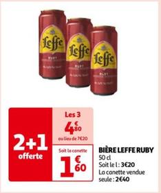 Bière Ruby