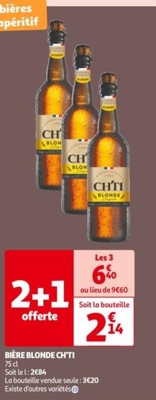 Ch'ti - Bière Blonde