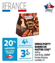 Wings Party Barbecue