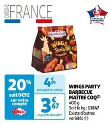 wings party barbecue
