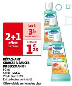 Dr Beckmann - Détacheur Graisse & Sauces