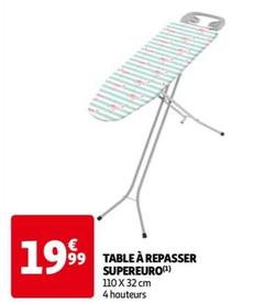 Supereuro - Table À Repasser