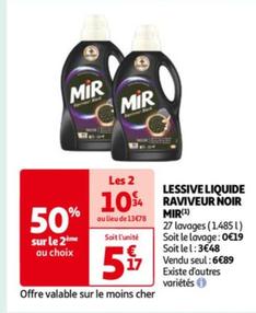 Lessive Liqui Raviveur Noir