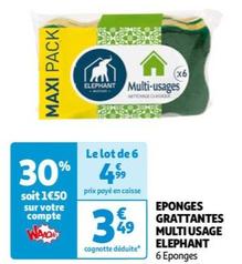 Elephant - Eponges Grattantes Multi Usage