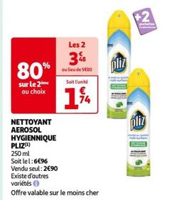 Pliz - Nettoyant Aerosol Hygiennique