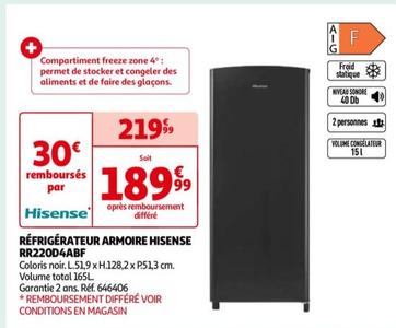 réfrigérateur armoire rr220d4abf