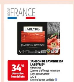 Jambon De Bayonne Igp