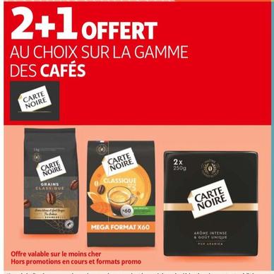 Au Choix Sur La Gamme Des Cafés