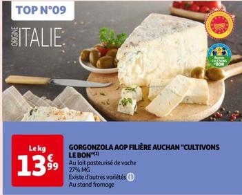 Auchan - Gorgonzola Aop Filière "cultivons Le Bon"