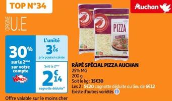 Auchan - Râpé Spécial Pizza