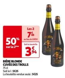 Cuvée Des Trolls - Bière Blonde 