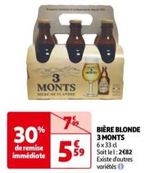 3 Monts - Bière Blonde