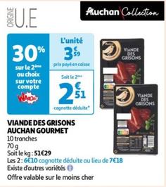Auchan Gourmet - Viande Des Grisons