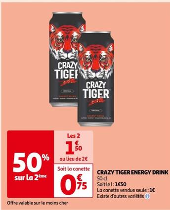 Crazy Tiger - Energy Drink