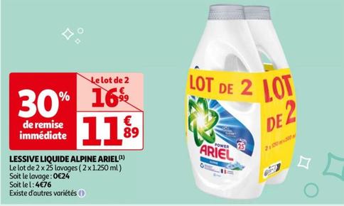 Lessive Liquide Alpine