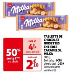 Tablette De Chocolat Noisettes Entieres Caramel Xl