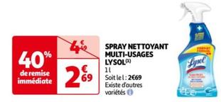 Lysol - Spray Nettoyant Multi-usages