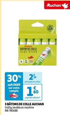 Auchan - Baton De Colle Glue Stick